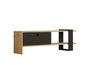 Hanah Home Soporte de TV Yonca Antracita y Roble